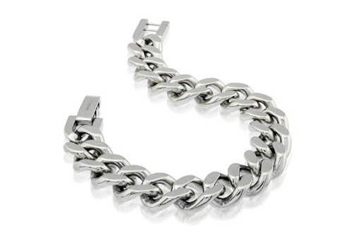 Bracelet stainless, gourmette