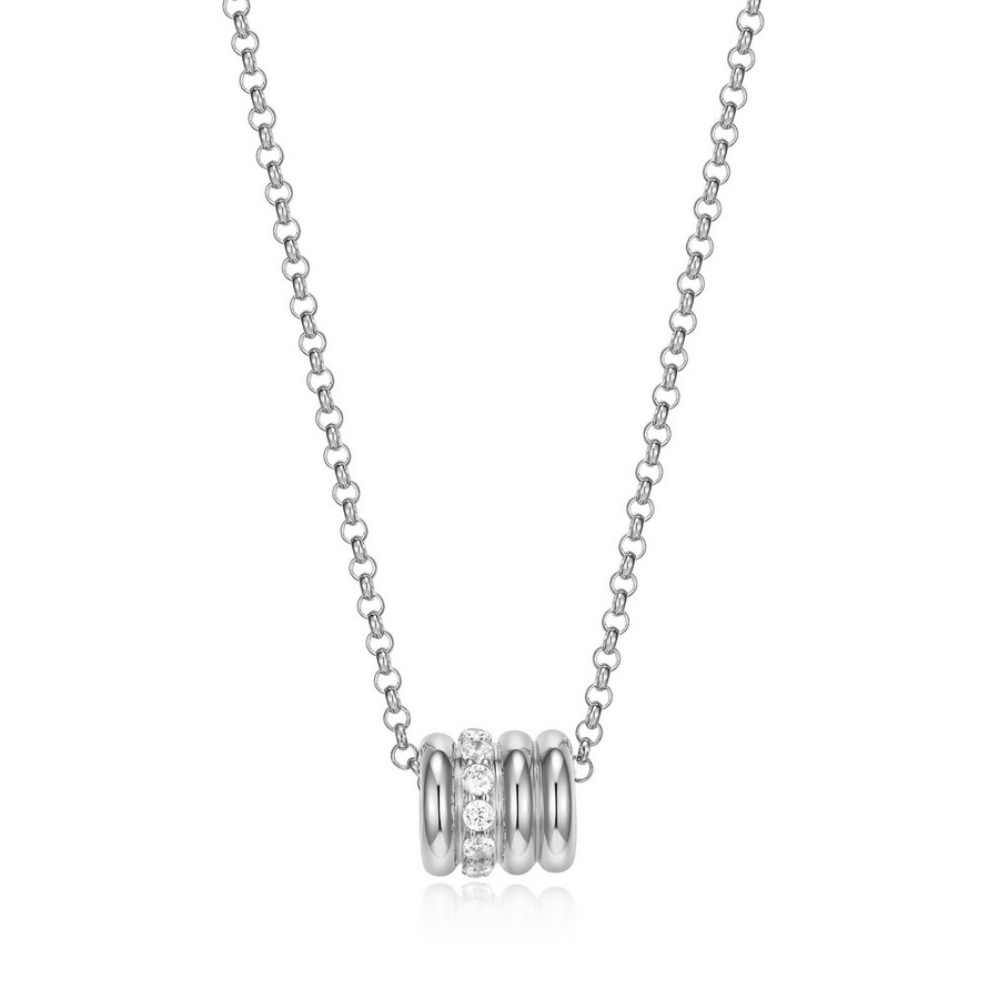 Pendentif pour femme en argent 925, cubic zirconium - R0LBYX0046 - ELLE