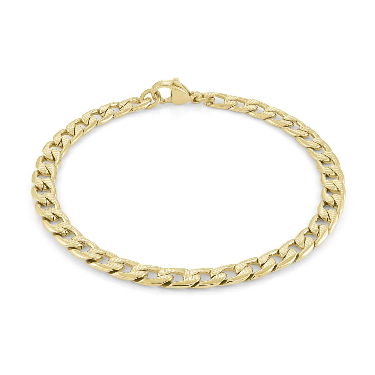 Bracelet pour homme en stainless, gourmette - SYN57-7.25 - Italgem