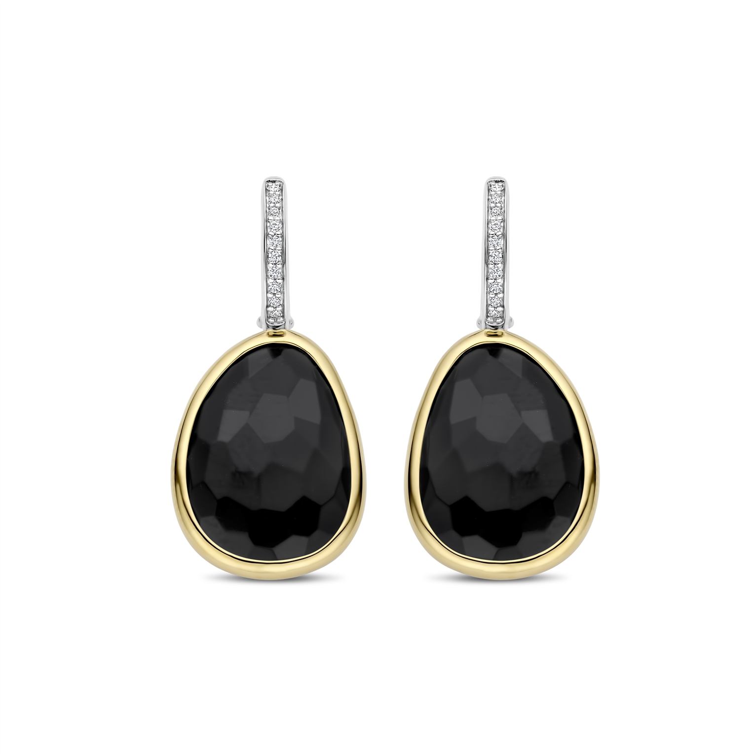 Boucles d'oreilles pour femme en argent 925, cubic zirconium - 78026BY - Ti Sento Milano