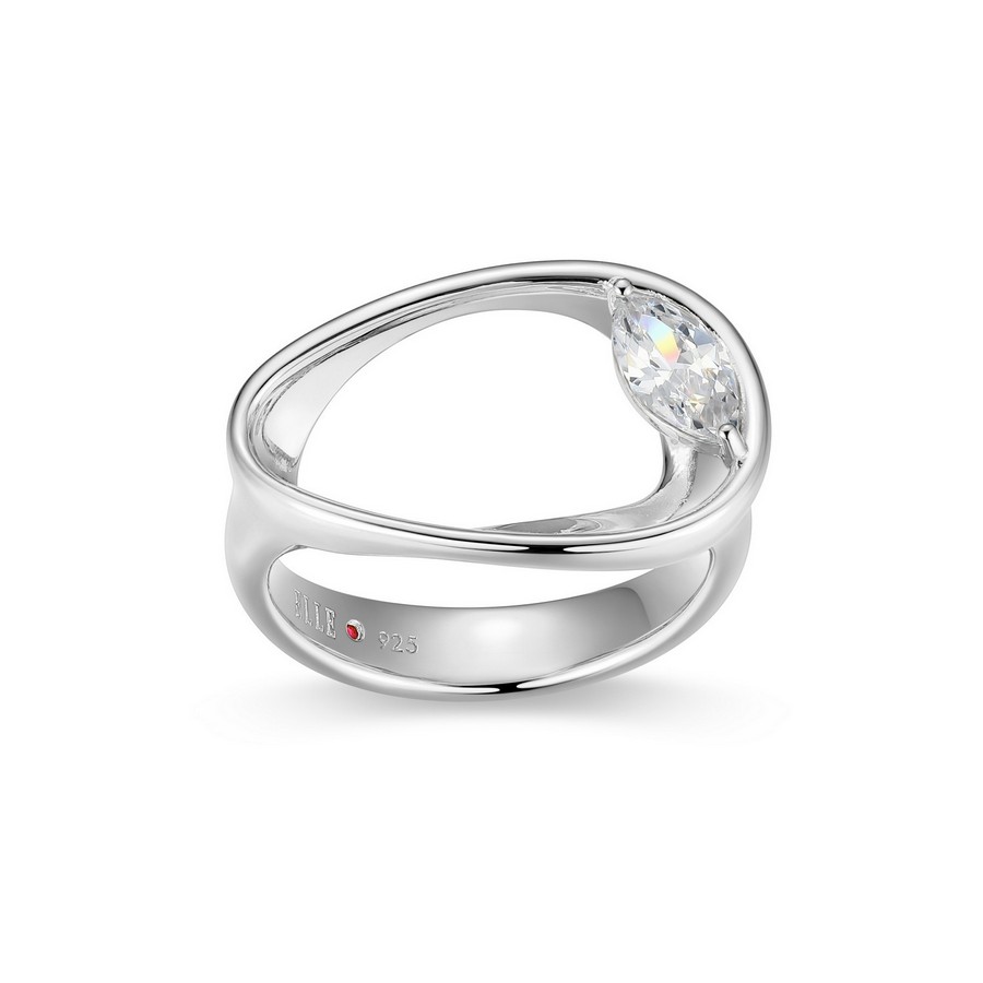 Bague pour femme en argent 925, cubic zirconium - R4LALF97AG - ELLE
