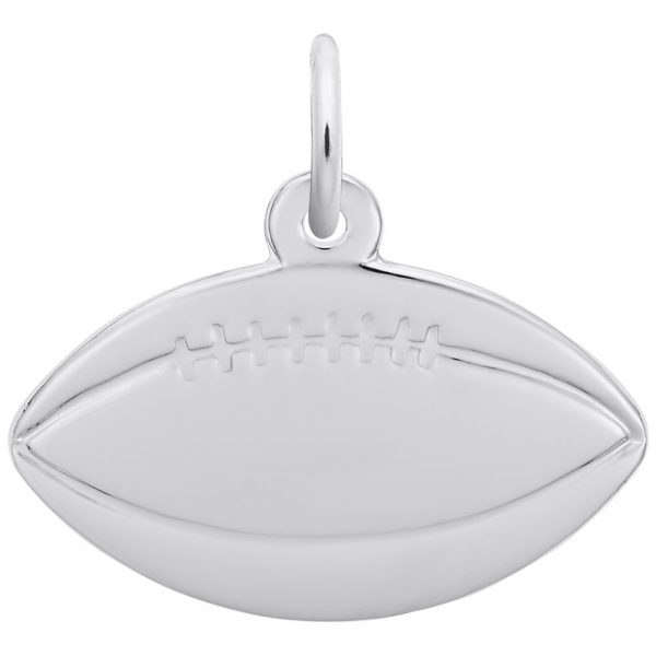 Pendentif en argent 925, ballon de football