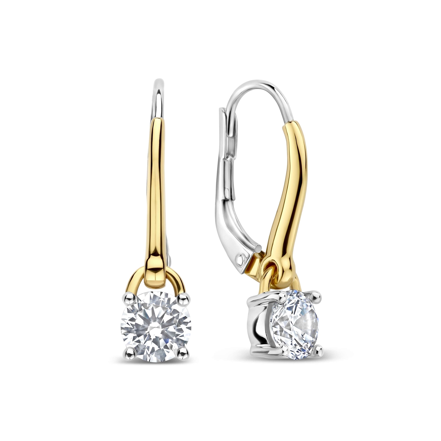 Boucles d'oreilles pour femme en argent 925, cubic zirconium - 78106ZY - Ti Sento Milano