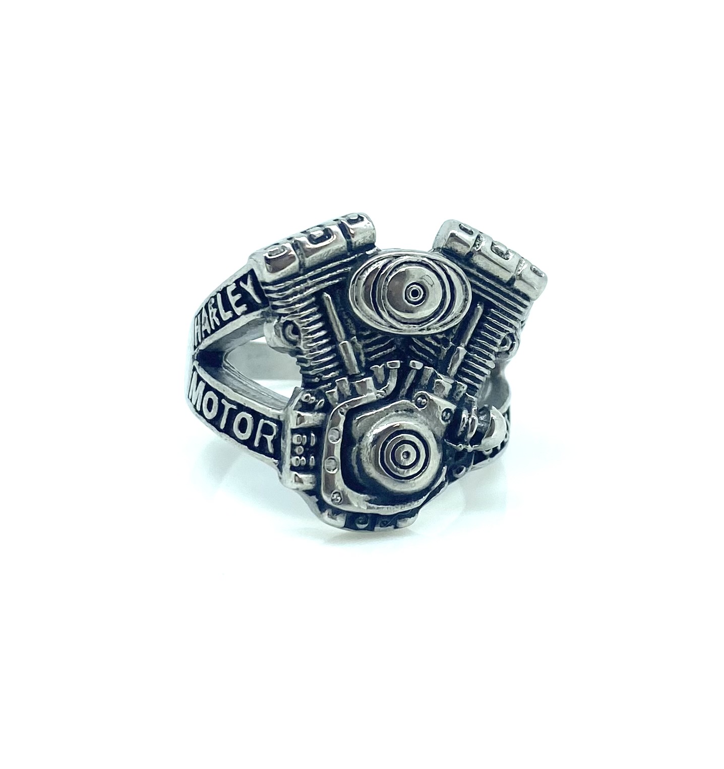 Bague pour homme en stainless, Harley Davidson - HARLEY09 - Nathalie Belanger