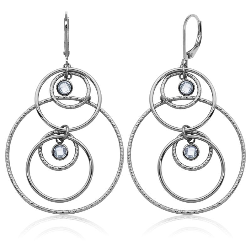Boucles d'oreilles stainless, crochet