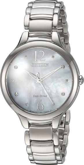 Montre femme, stainless, eco-drive
