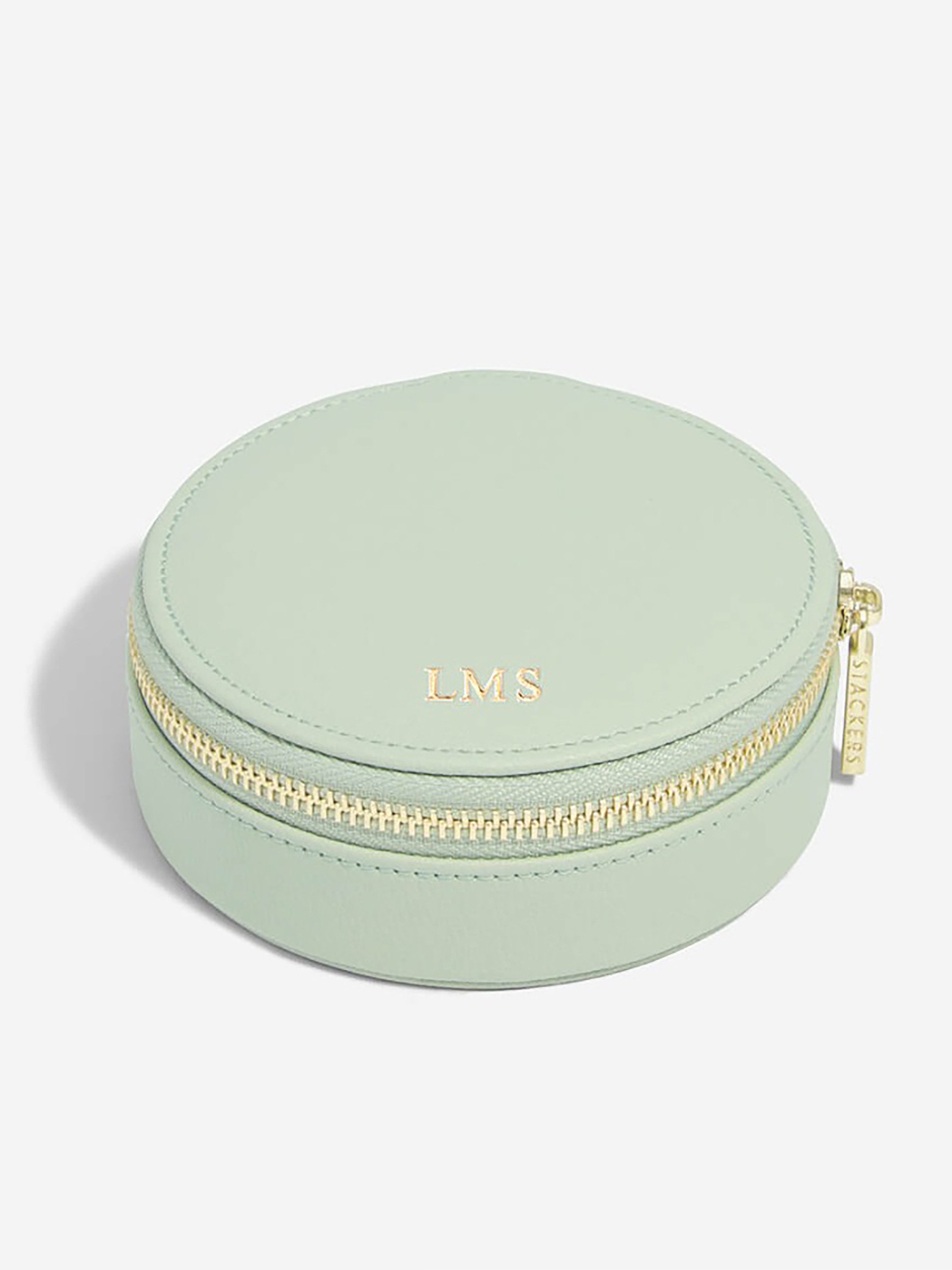 Coffre à bijoux transportable en cuir