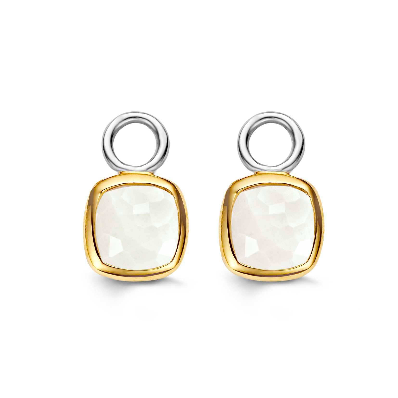 Breloque de boucle d'oreille argent 925