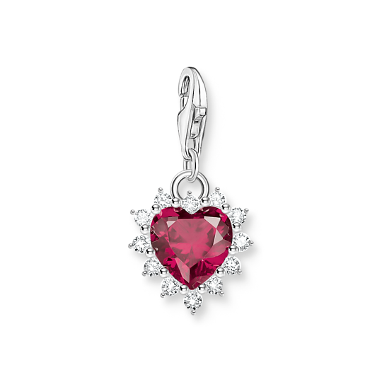 Pendentif pour femme en argent 925, cubic zirconium, coeur - 2204-013-10 - Thomas Sabo