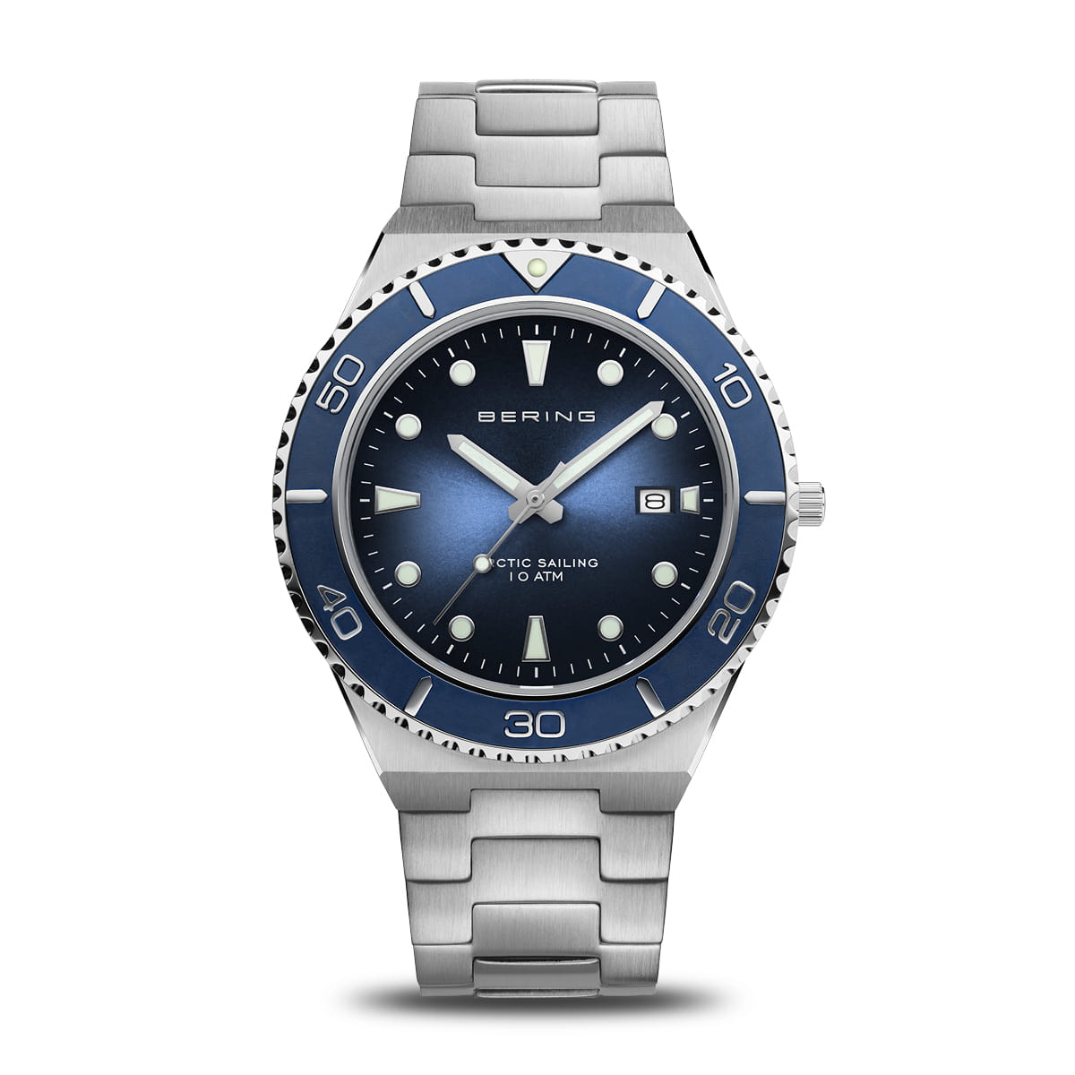 Montre pour homme en stainless, 10ATM, verre saphir - 18940-707 - Bering