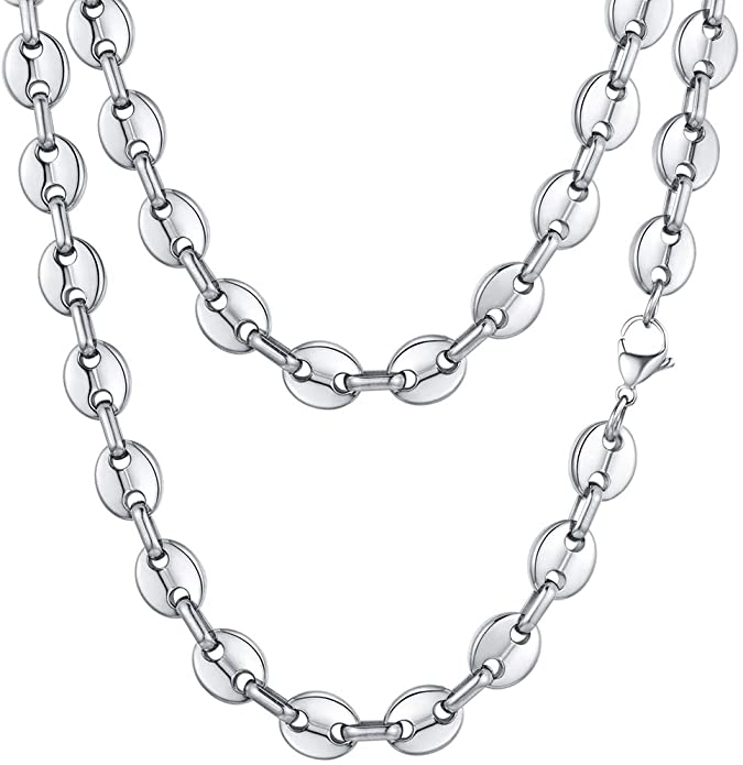 Chaine stainless, graine de café