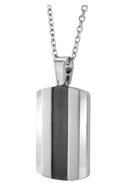 Pendantif stainless, plaque, venitienne