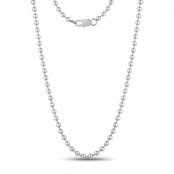 Collier de boules en stainless
