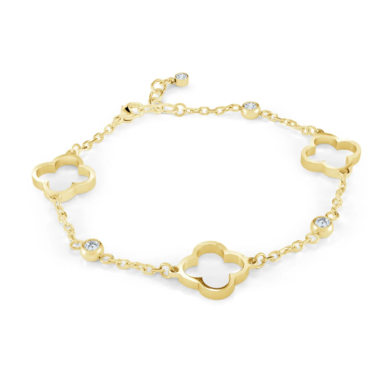 Bracelet pour femme en stainless, cubic zirconium