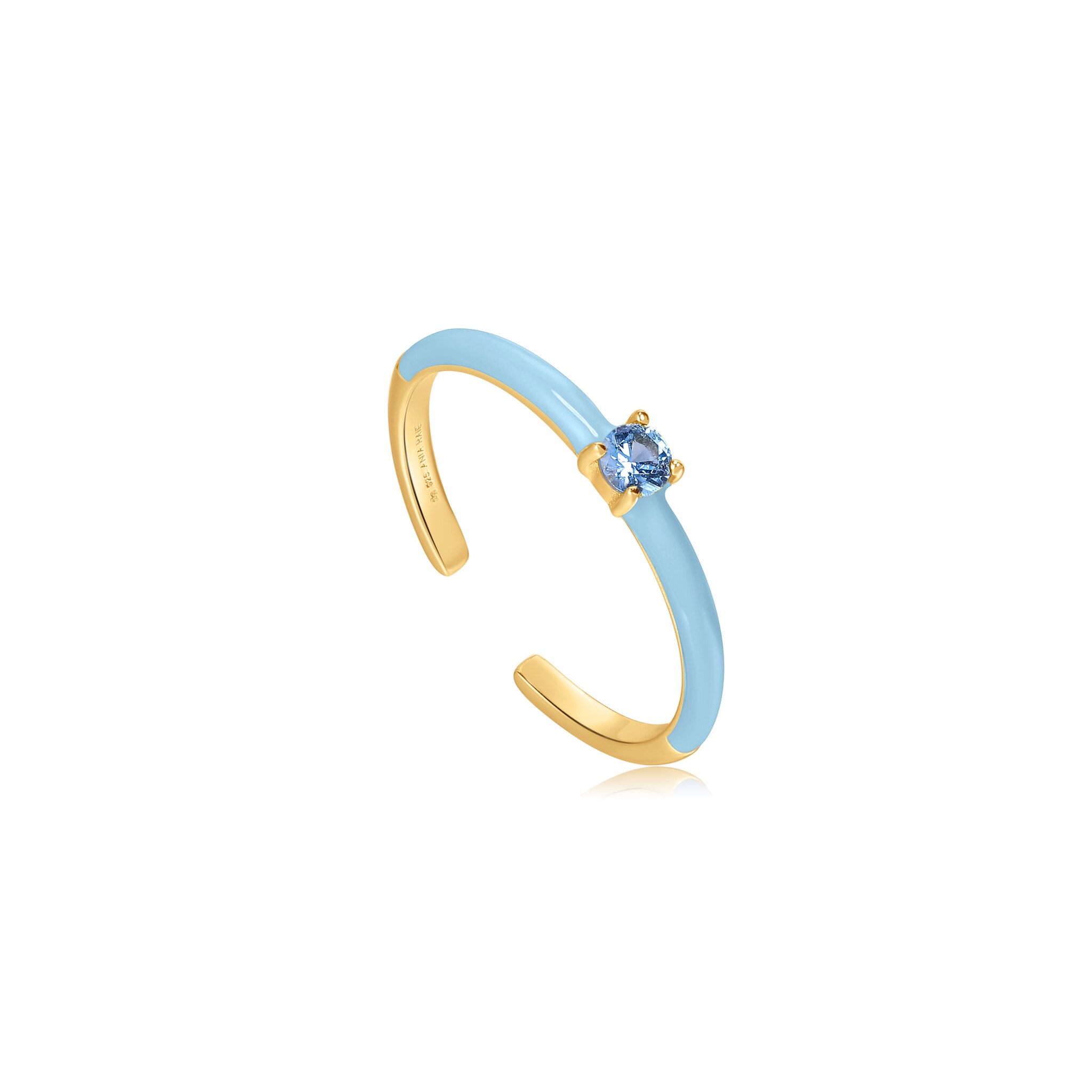 Bague pour femme en argent 925, ouverte
