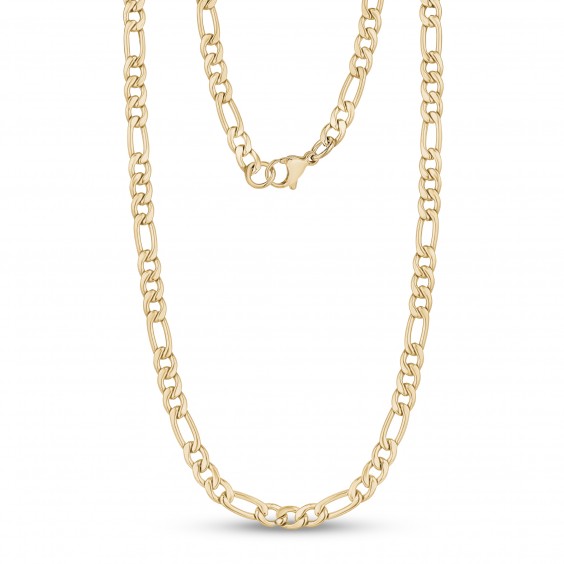 Chaine pour homme en stainless, figaro