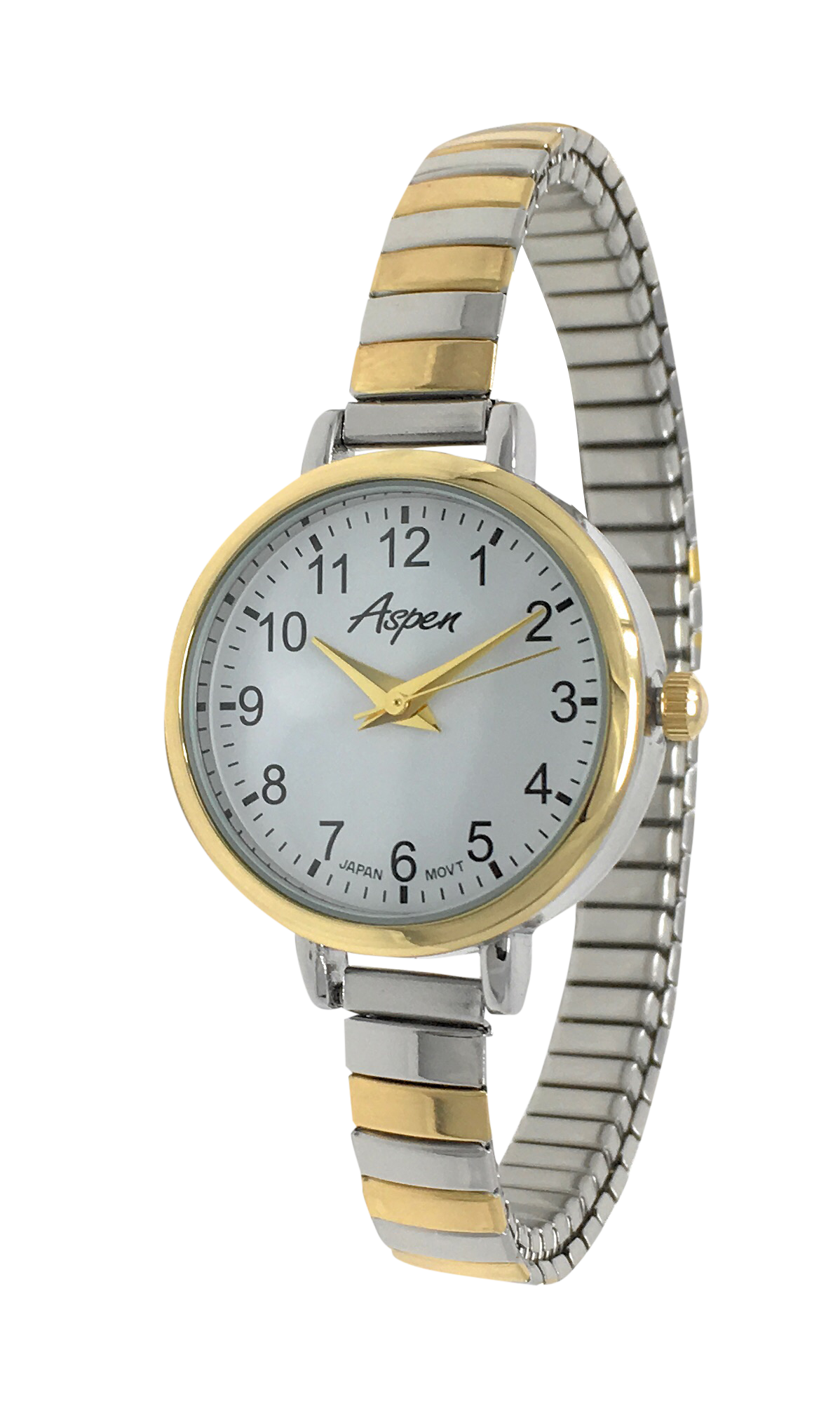 Montre femme, bracelet élastique