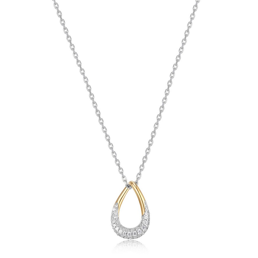 Pendentif pour femme en argent 925, cubic zirconium - R0LBQA9744 - ELLE