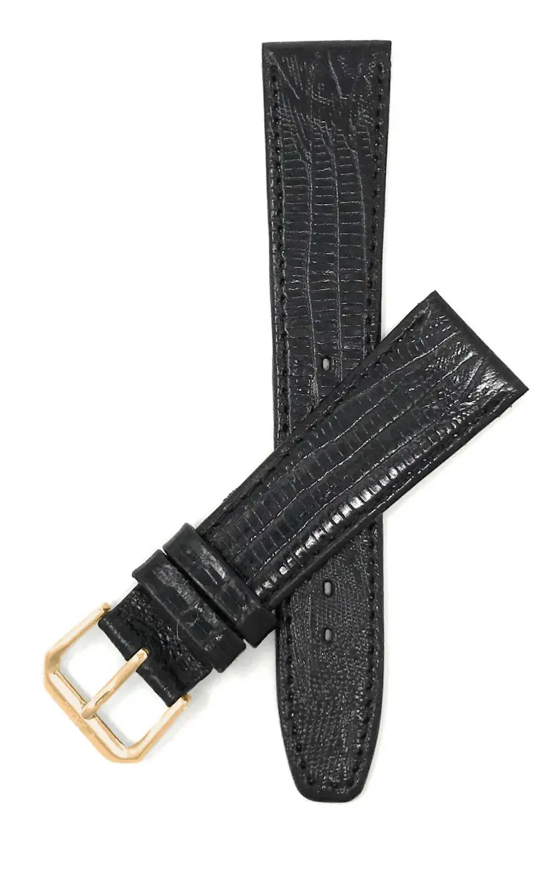 Bracelet de montre en cuir et stainless - 108.12.NR - Banda Swiss