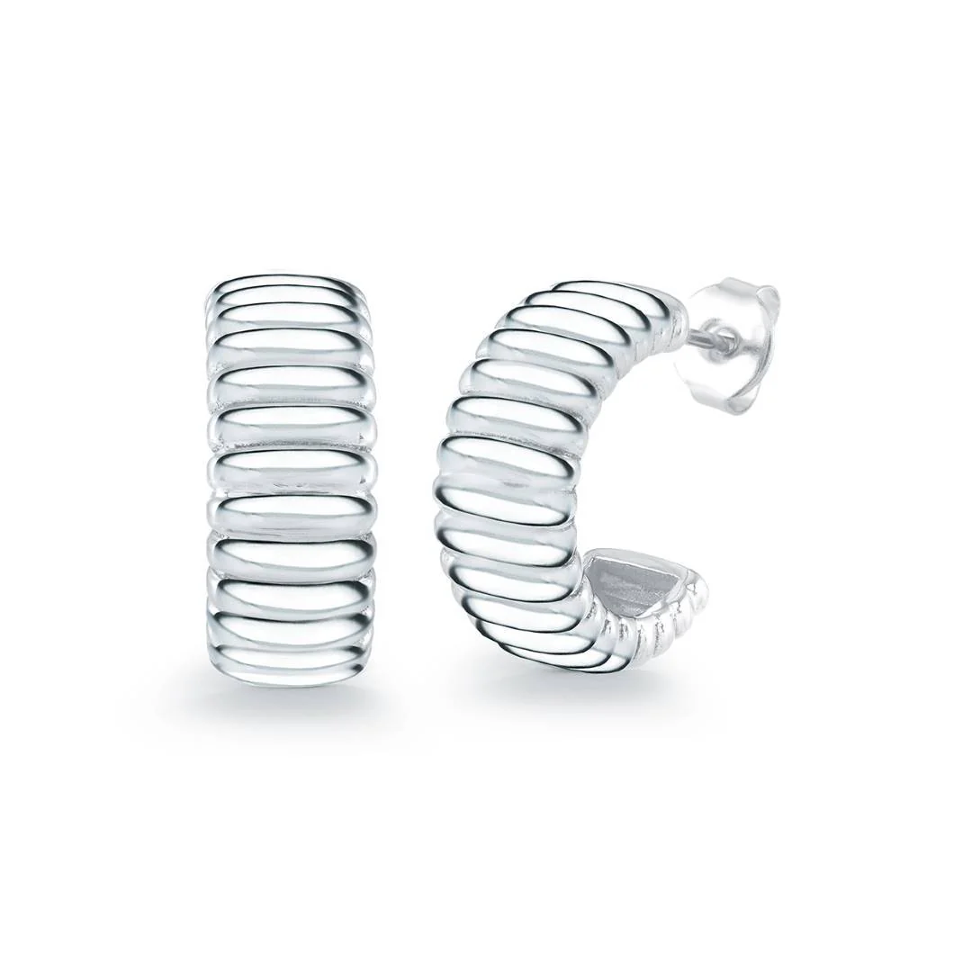 Boucles d'oreilles pour femme en stainless - SEA495 - Italgem