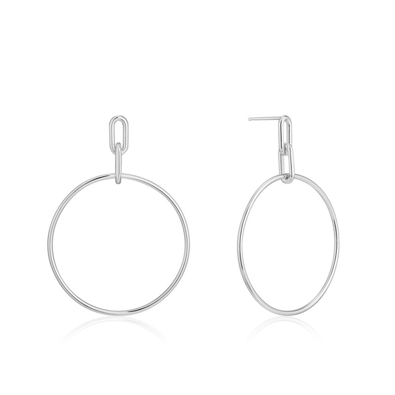 Boucles d'oreilles pour femme en argent 925, anneaux
