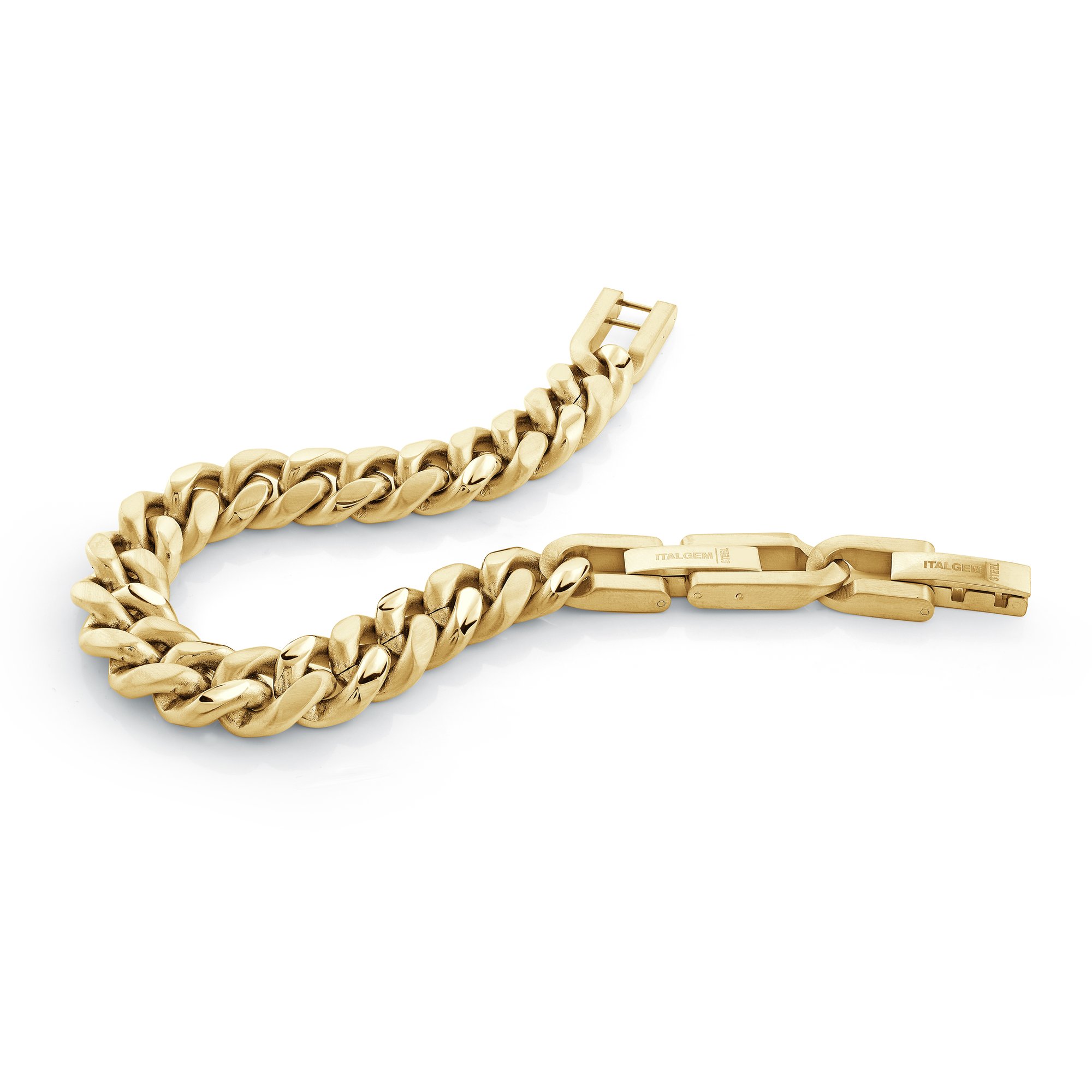 Bracelet pour homme en stainless, gourmette