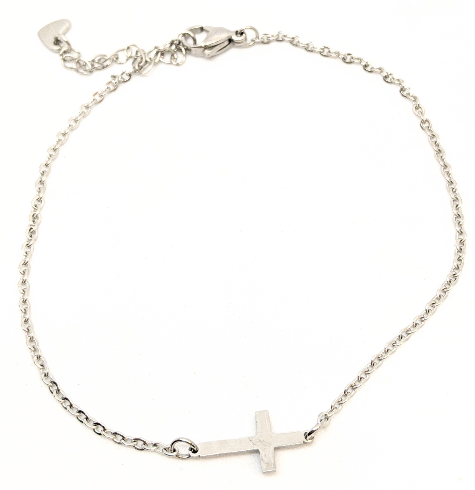 Chevillère en stainless, croix