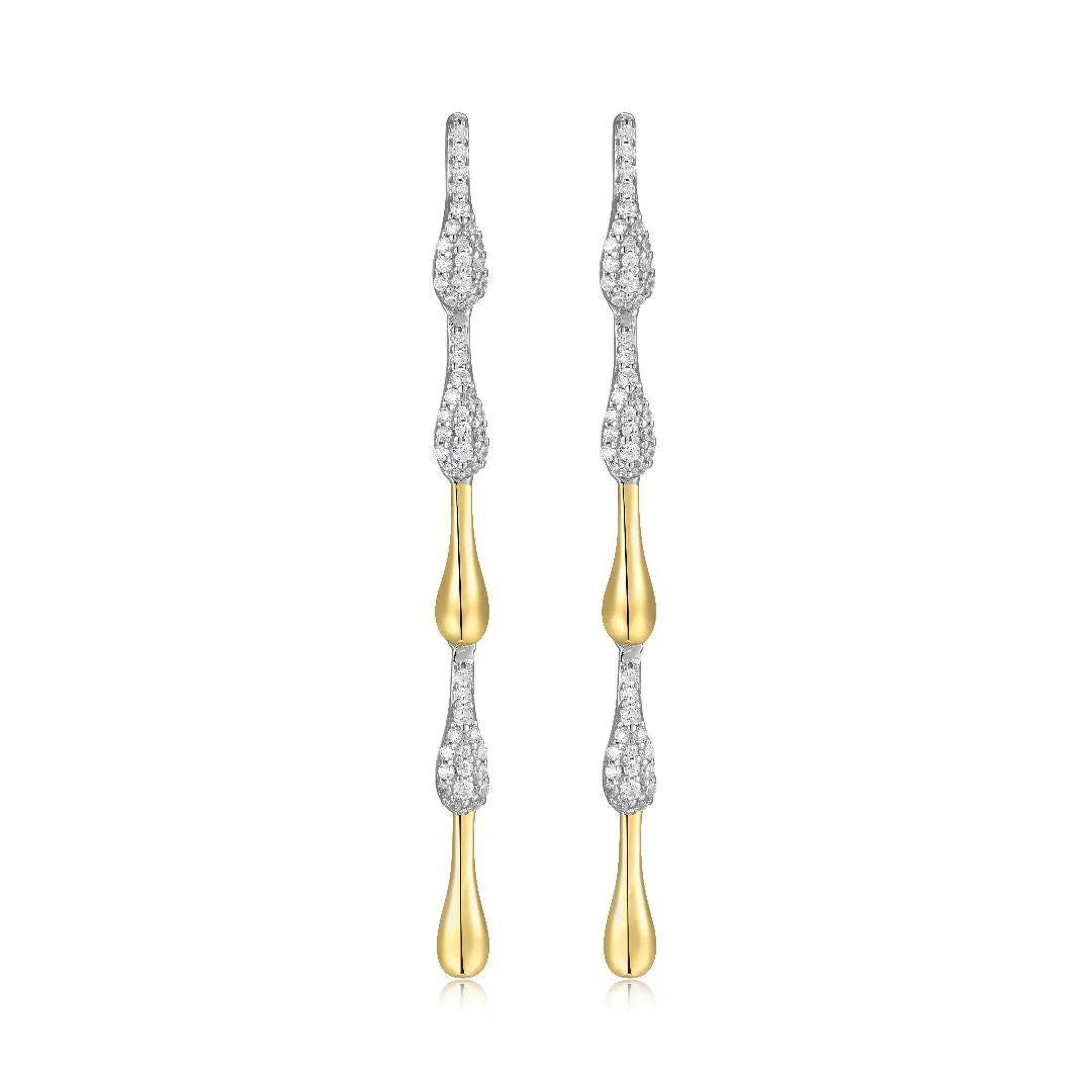 Boucles d'oreilles pour femme en argent 925, cubic zirconium - R2ATXW0000 - Reign