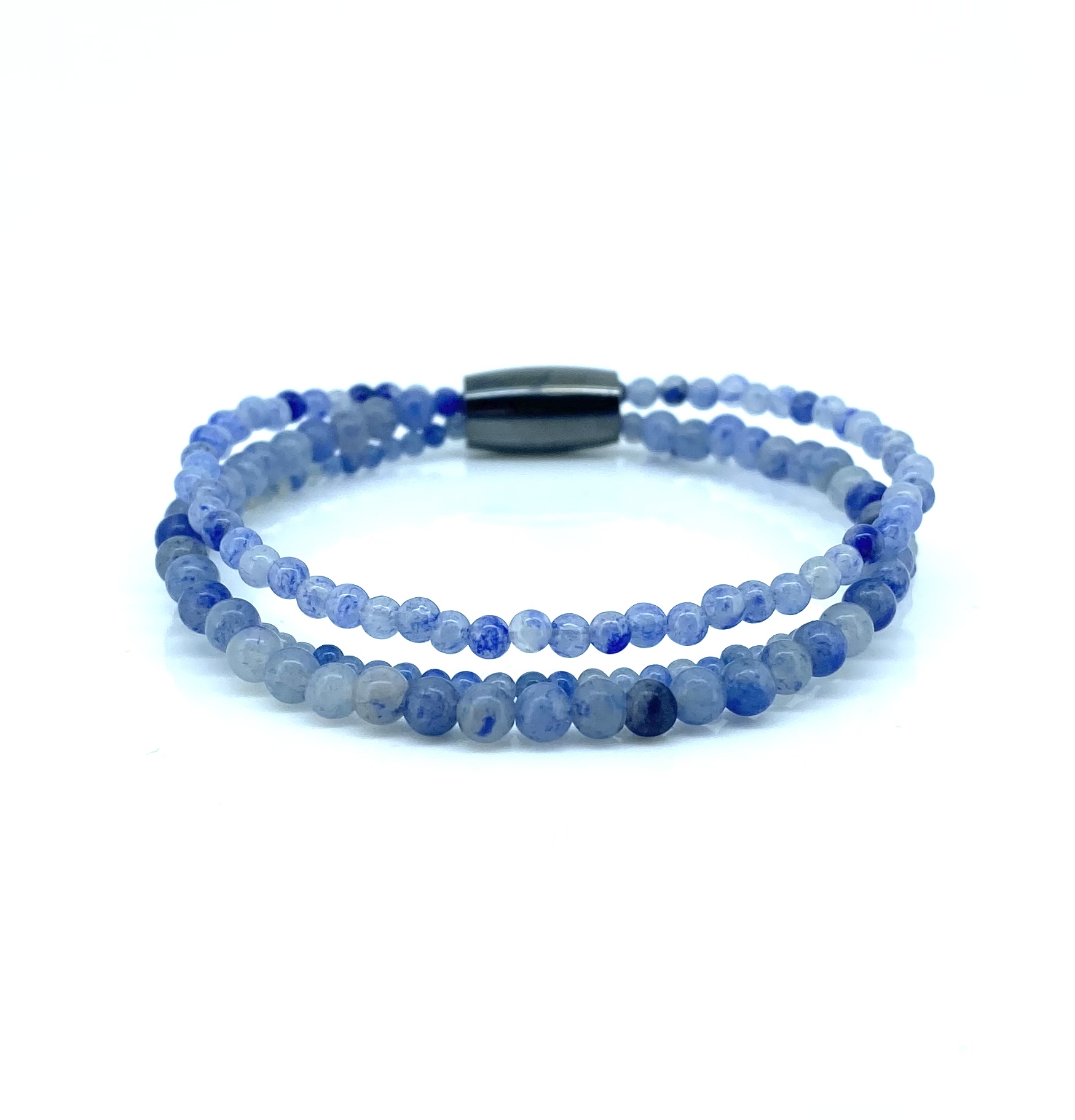 Bracelet triple pour femme en stainless, boules
