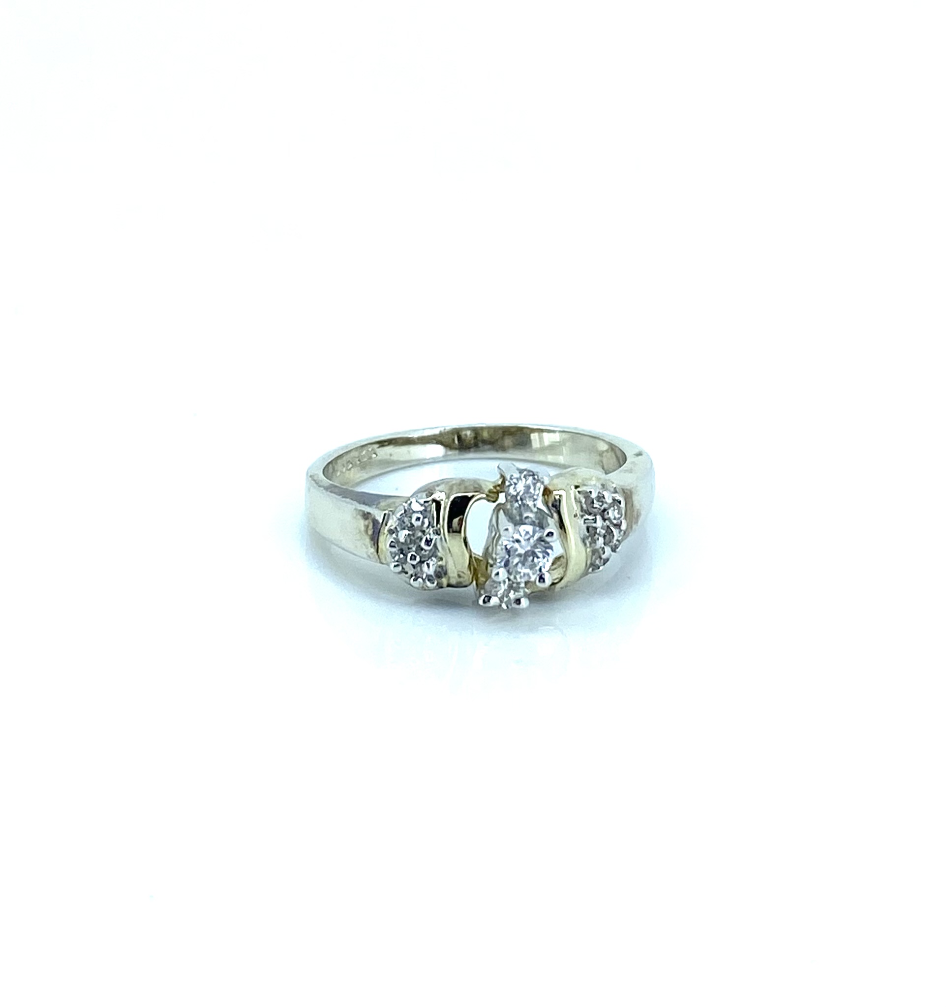 Bague pour femme en argent 925, zircon