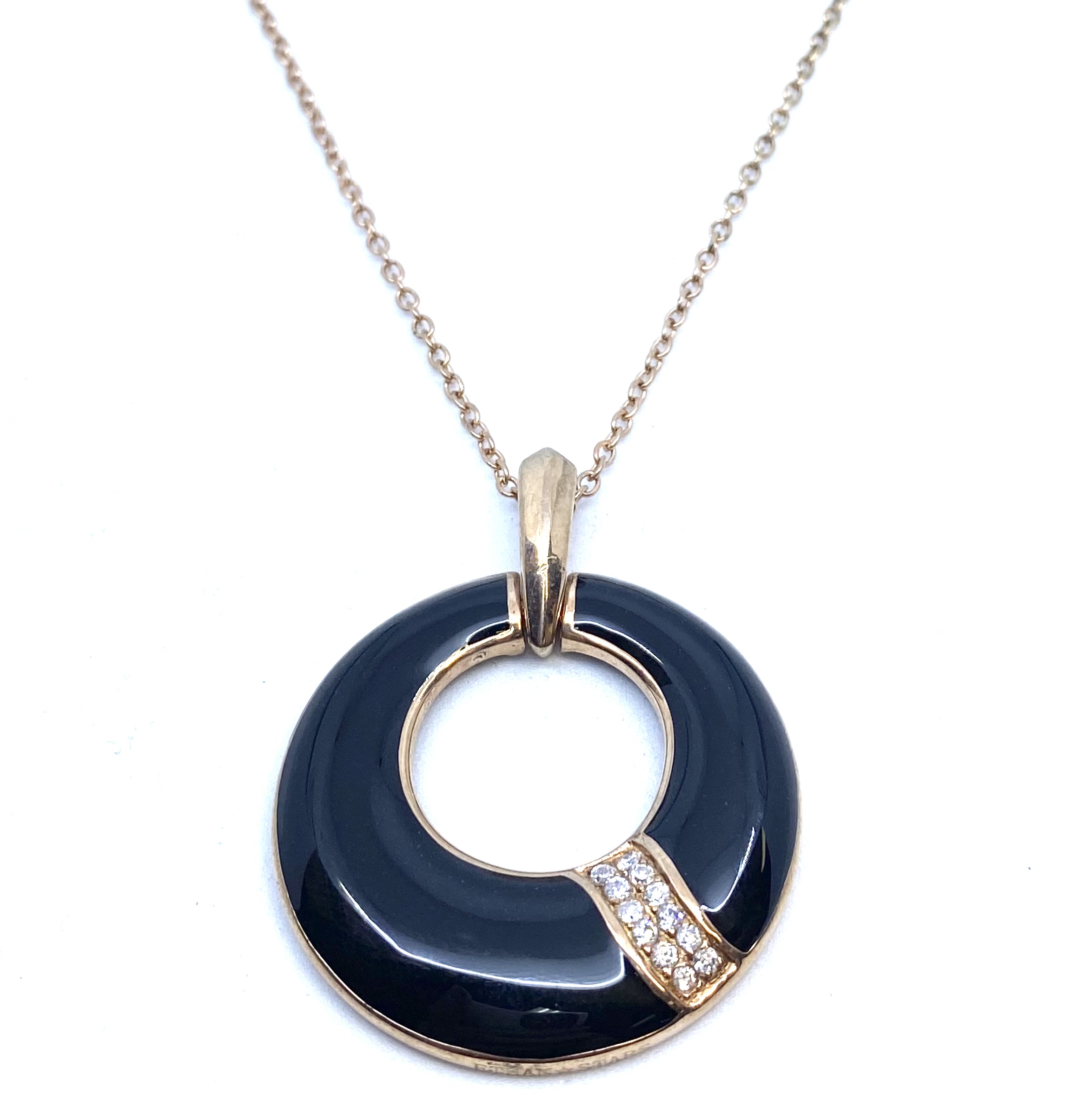 Pendentif pour femme en argent 925, zircons