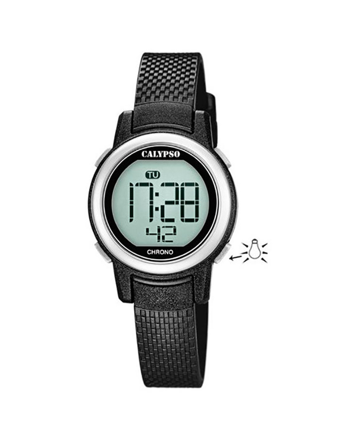 Montre silicone, numérique