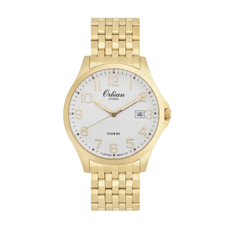 Montre pour homme en stainless, 10ATM, date - ME3436 - Orléan
