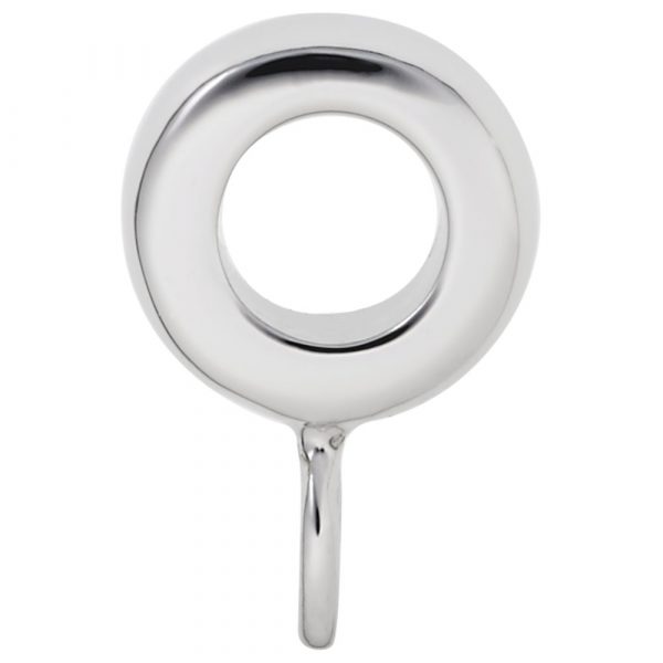 Pendentif en argent 925, rond