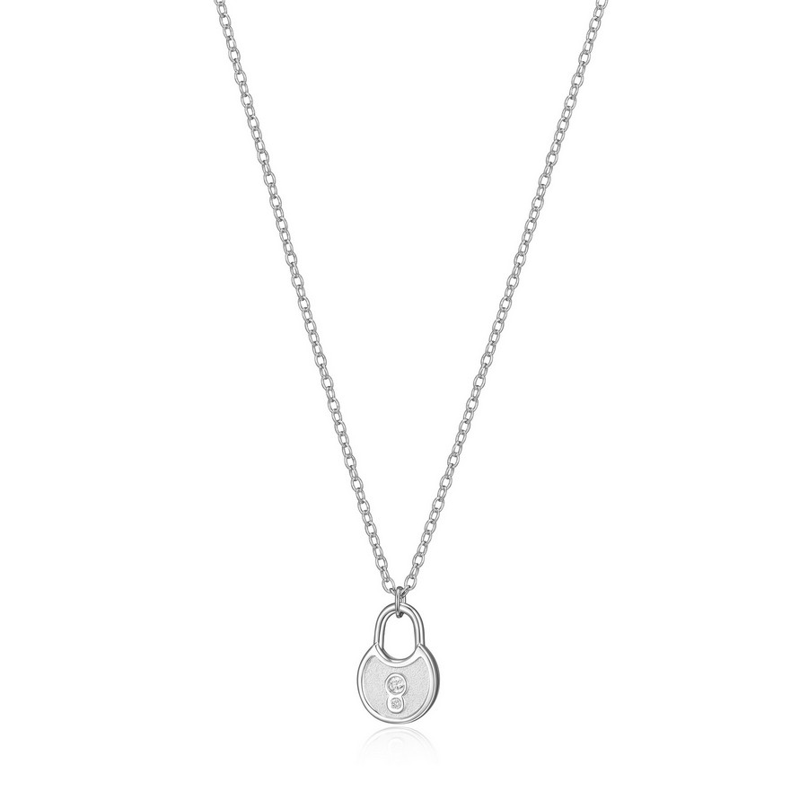 Pendentif pour femme en argent 925, cadenas