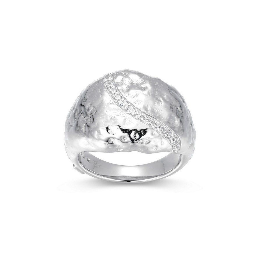 Bague pour femme en argent 925, cubic zirconium - R4LAJZ00AG - ELLE