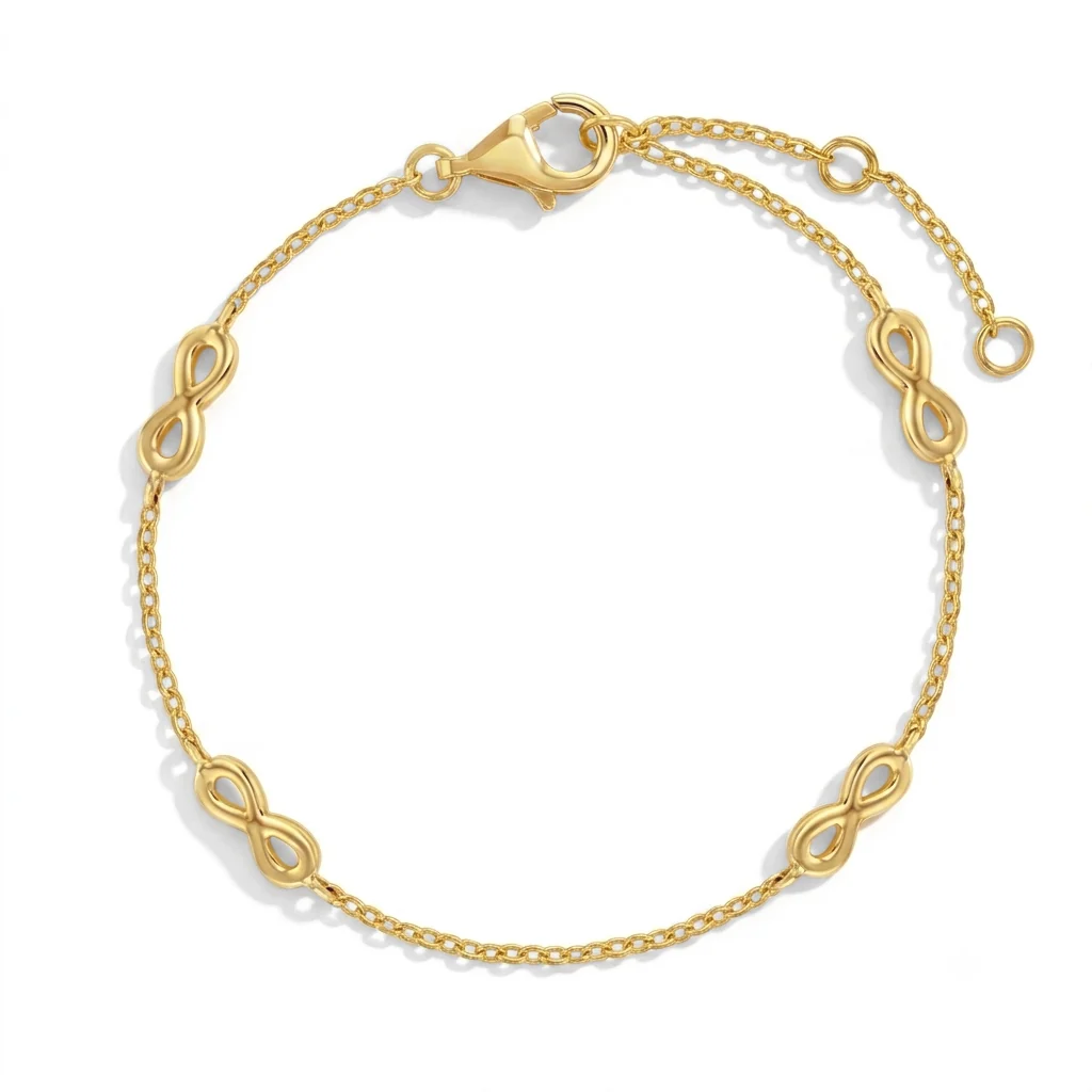 Bracelet pour enfant en argent 925, infini - GP-02-00230 - In Season Jewelry