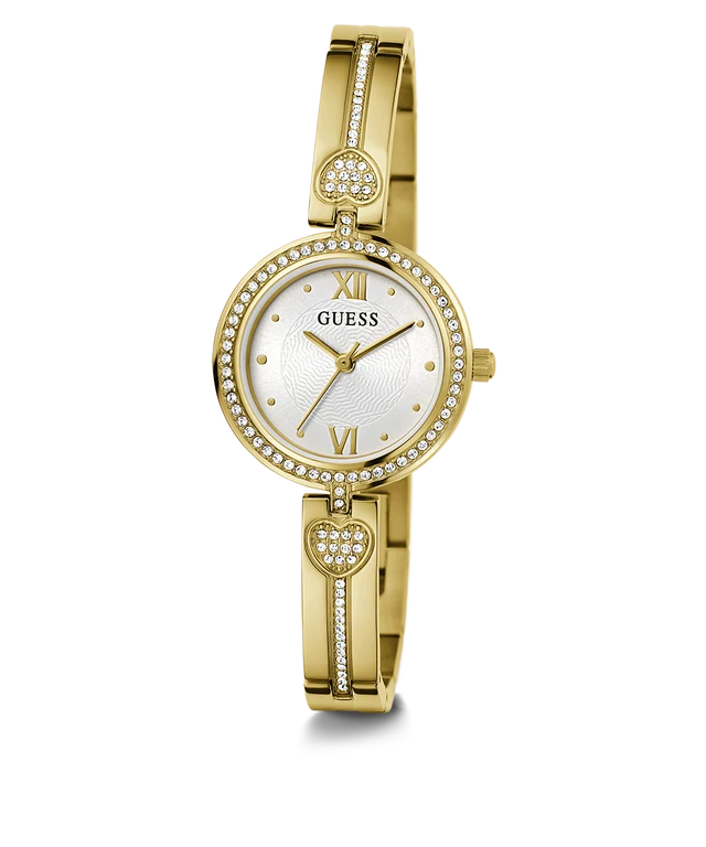 Montre pour femme en stainless, cubic zirconium, coeurs - GW0655L2 - Guess