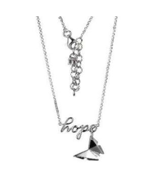 Pendantif argent 925, papillon, hope