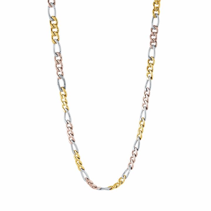 Chaine pour homme en stainless, figaro