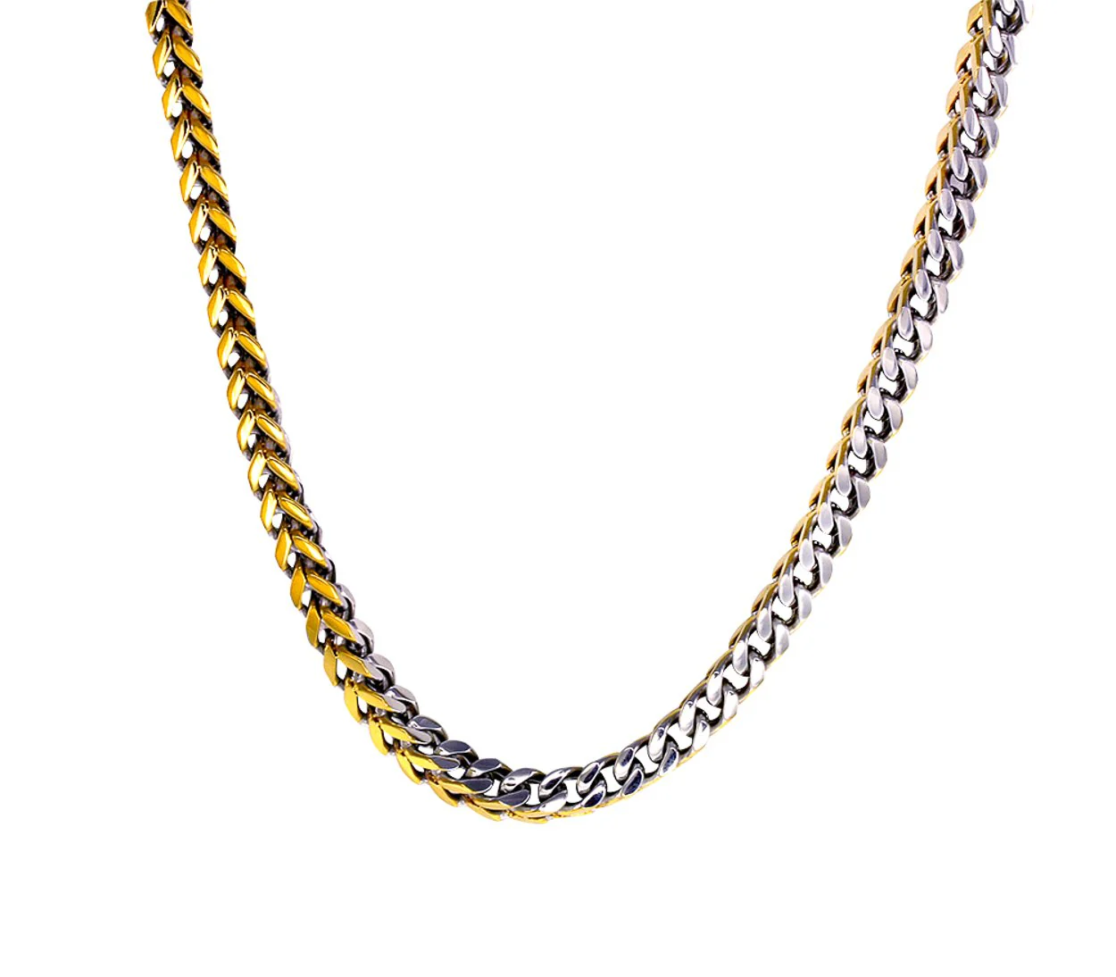 Chaine pour homme en stainless, franco, 6mm - 162-0010N - Italgem