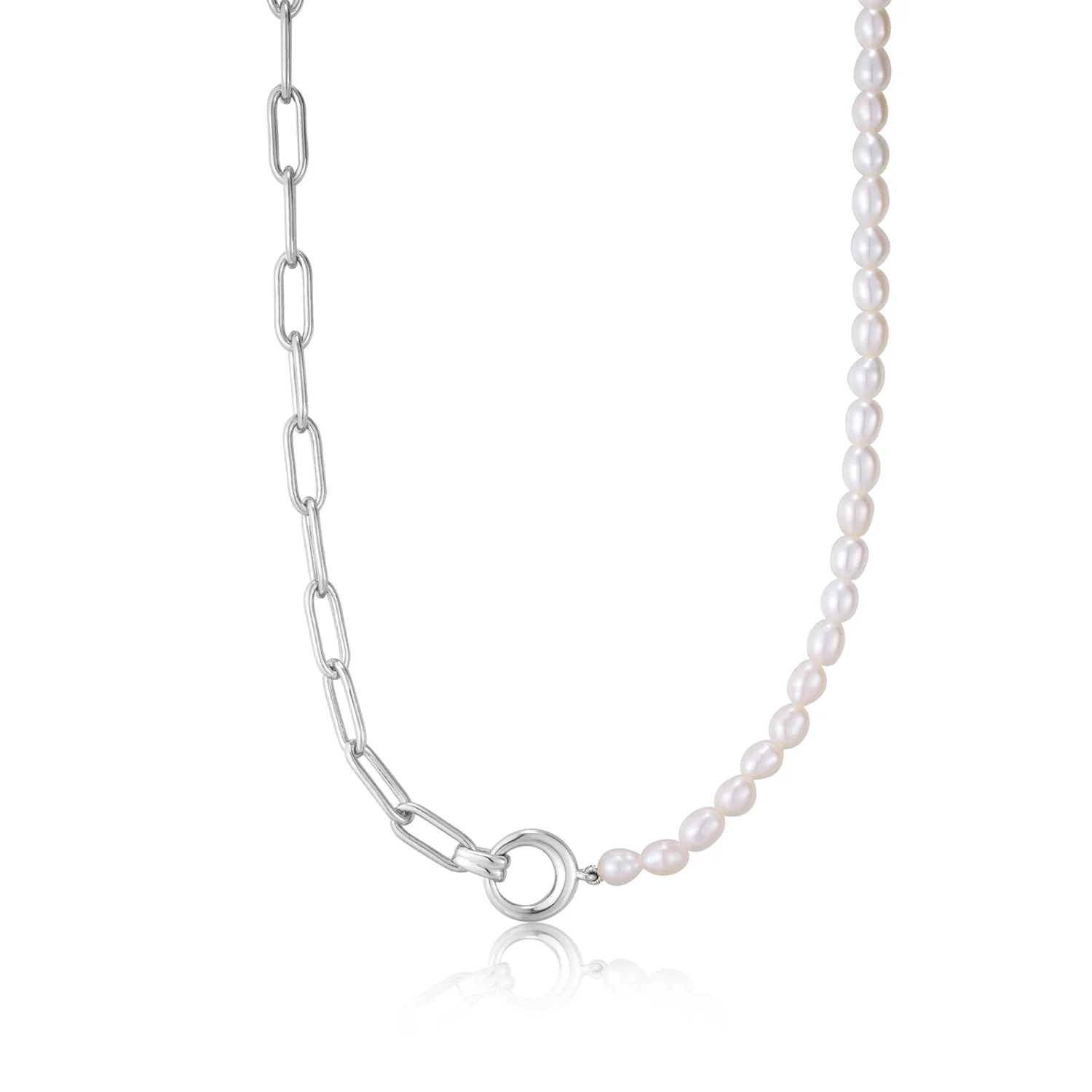 Collier pour femme en argent 925, perles - N043-01H - Ania Haie