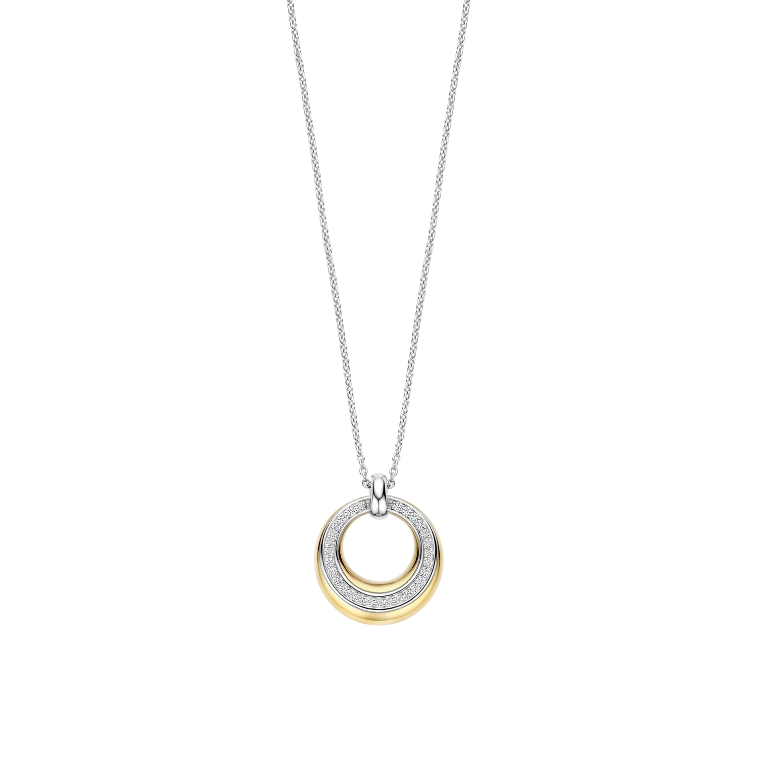 Pendentif pour femme en argent 925, cubic zirconium - 34119ZY/42 - Ti Sento Milano