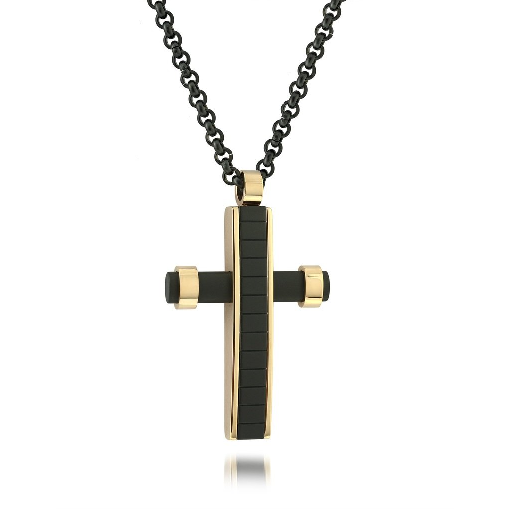 Pendentif pour homme en stainless, croix