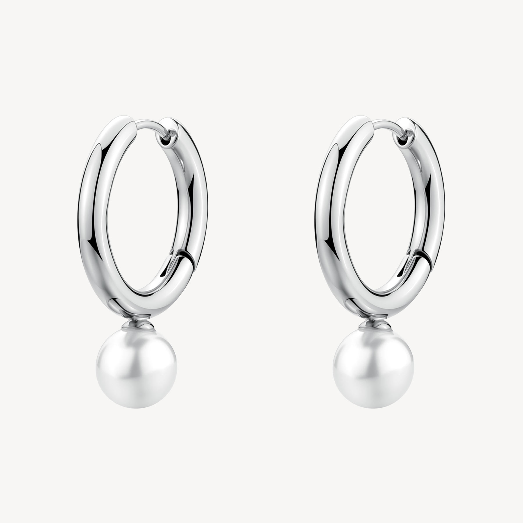 Boucles d'oreilles pour femme en stainless, perles - BPC62 - Brosway