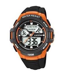 Montre hommme, bracelet silicone, 10ATM, chrono