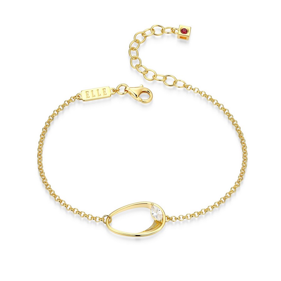 Bracelet pour femme en argent 925, cubic zirconium - 31LARP974R - ELLE