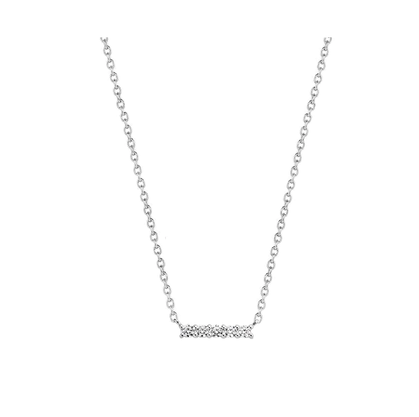 Pendentif pour femme en argent 925, zircons - 3979ZI/42 - Ti Sento Milano