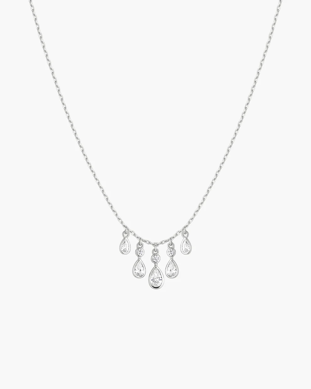 Collier pour femme en argent 925, cubic zirconium - N076-04H - Ania Haie