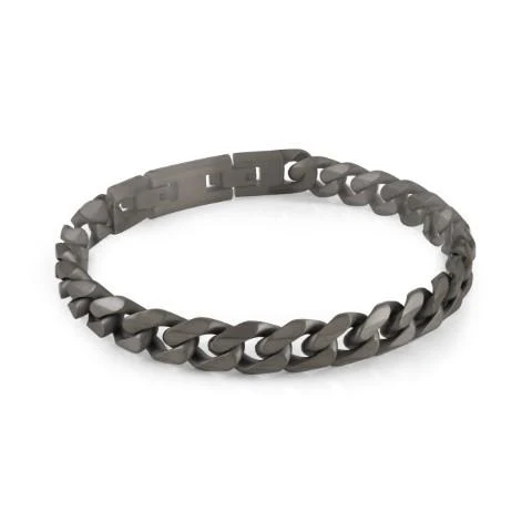 Bracelet pour homme en stainless, gourmette - SMB758 - Italgem